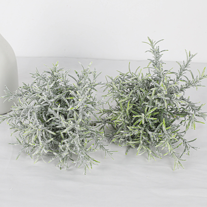 Изкуствен розмарин декоративен аранжимент за сватби и домашен декор; материал пластмаса; изработка: оформяне; модел SN-507-11; марка Yuhong