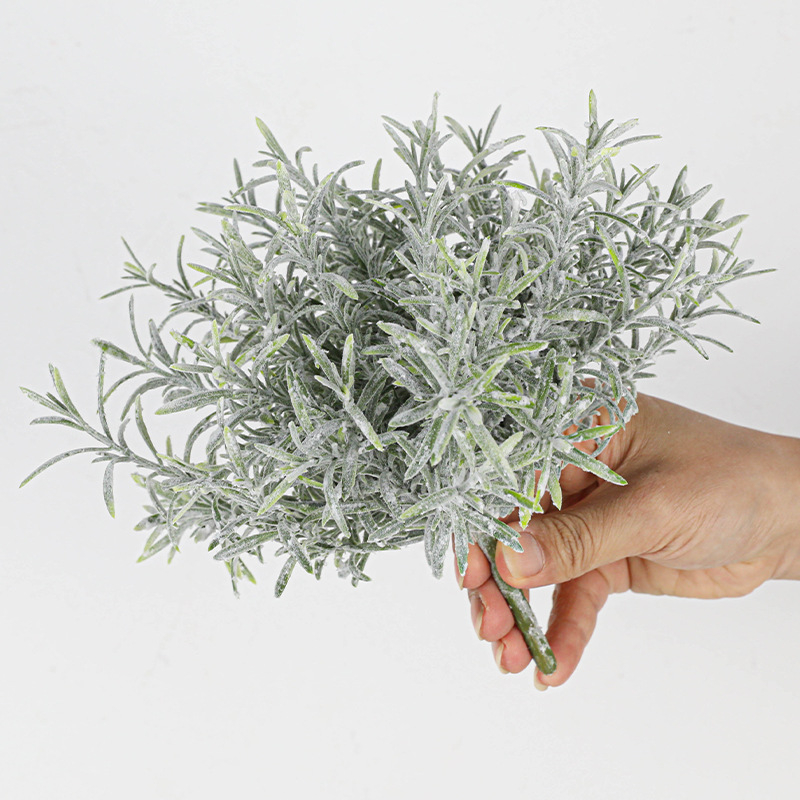 Изкуствен розмарин декоративен аранжимент за сватби и домашен декор; материал пластмаса; изработка: оформяне; модел SN-507-11; марка Yuhong