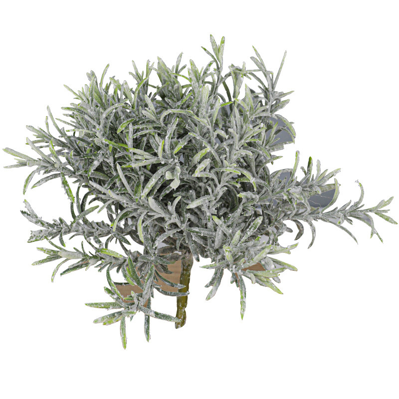 Изкуствен розмарин декоративен аранжимент за сватби и домашен декор; материал пластмаса; изработка: оформяне; модел SN-507-11; марка Yuhong