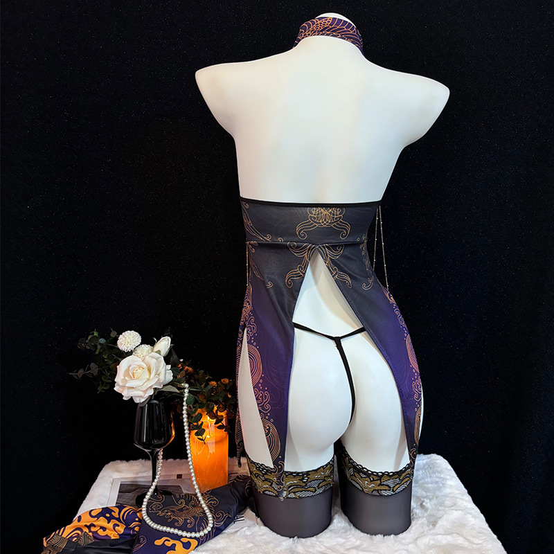 Κοστούμι cosplay από σατέν - zombie στυλ, μινιμαλιστικό, ιαπωνο-κορεατικό καθημερινό στιλ, για cosplay σε παιχνίδια/anime, άνοιξη 2026, SENMHS q03