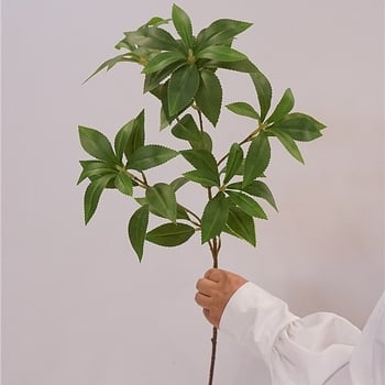 Xinwan τεχνητά φύλλα από μεταξωτό λουλούδι, ποικιλία Ma Zui Mu, με ανάγλυφη επιφάνεια και εκτύπωση οθόνης, κατάλληλα για γάμους, εξωτερικούς χώρους, σκηνικά φωτογράφισης και διακόσμηση σπιτιού