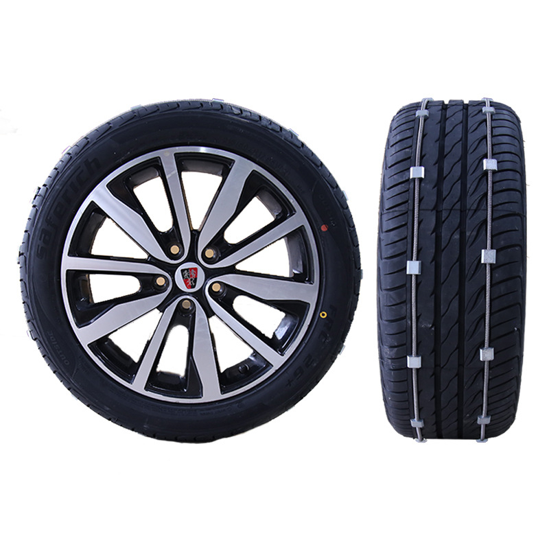Nevidljiva anti-skid lanac za automobile i SUV, čelična konstrukcija, 2,5 kg, druga generacija