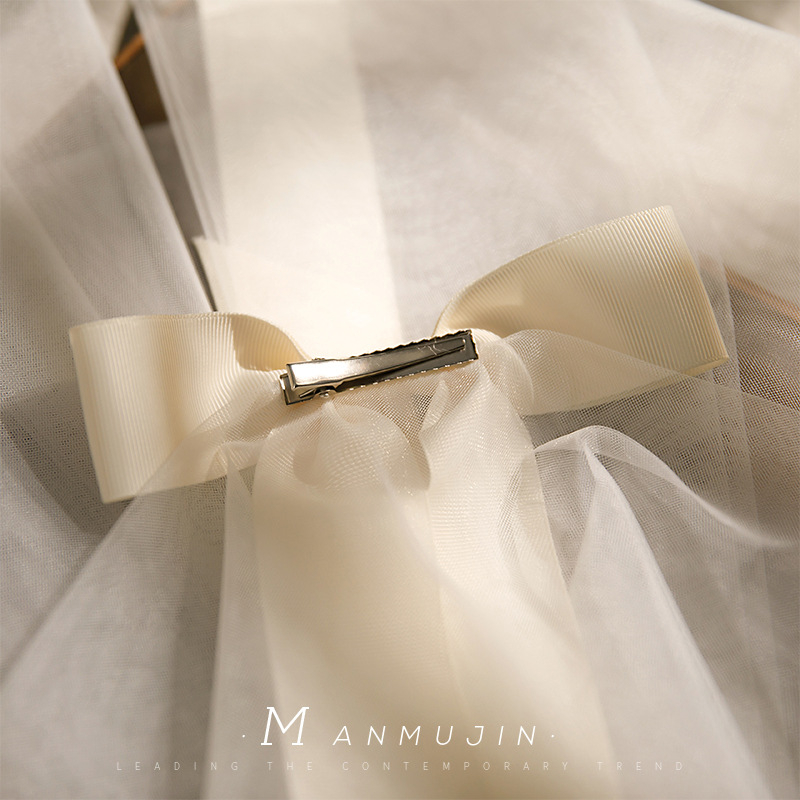 Puha fonalból készült koreai stílusú, dupla rétegű fejfedő – esküvőre, születésnapra és utazási szuvenírek