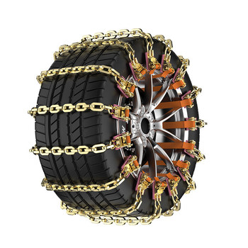 Téli acélból készült hólánc autókhoz, univerzális típus, sedánok, terepjárók és MPV-k számára, súly 2,3 kg