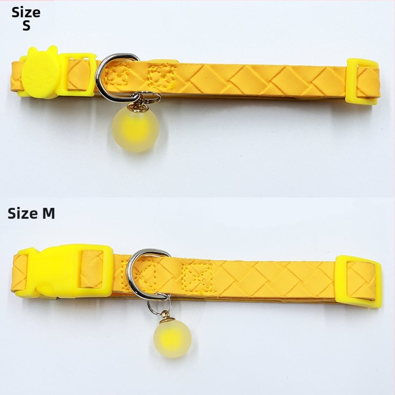 Carcasă localizator AirTag pentru zgarda animalelor de companie - husă din silicon impermeabil, țesătură PU piele, urmărire zgardă pisică, anti-pierdere