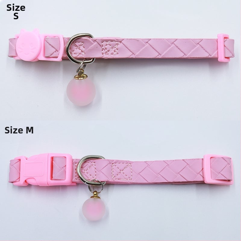 Carcasă localizator AirTag pentru zgarda animalelor de companie - husă din silicon impermeabil, țesătură PU piele, urmărire zgardă pisică, anti-pierdere