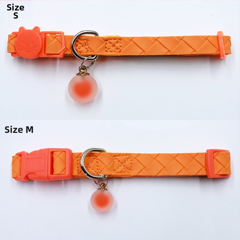 Carcasă localizator AirTag pentru zgarda animalelor de companie - husă din silicon impermeabil, țesătură PU piele, urmărire zgardă pisică, anti-pierdere