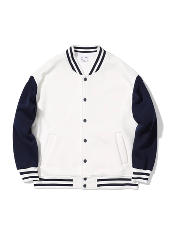 Drop-shoulder baseball kabát szabott munkaruházathoz sportcsapatoknak, hímzéssel, laza szabás, 80% poliészter külső, poliészter bélés, tél 2020