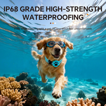 Локатор за каишка на домашни любимци, съвместим с Airtag – модел F23, Bluetooth, водоустойчив, GPS позициониране