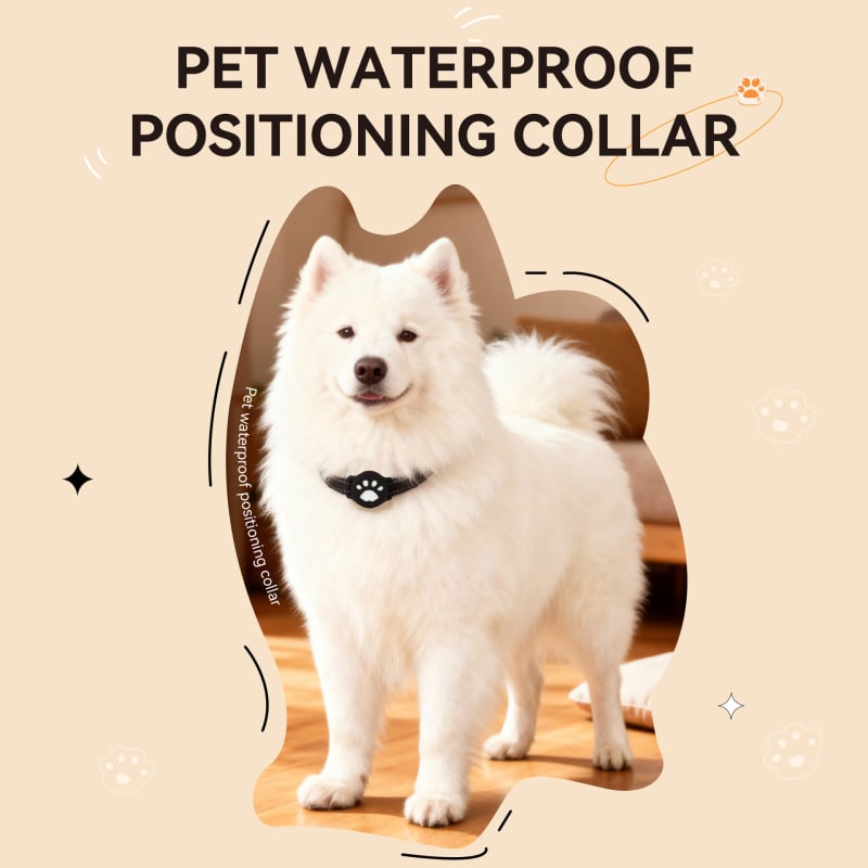 Локатор за каишка на домашни любимци, съвместим с Airtag – модел F23, Bluetooth, водоустойчив, GPS позициониране