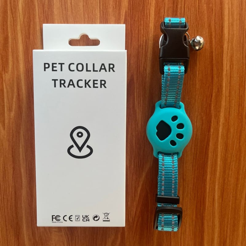 Локатор за каишка на домашни любимци, съвместим с Airtag – модел F23, Bluetooth, водоустойчив, GPS позициониране