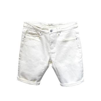 Muške traper kratke hlače – uskog kroja, do koljena, elastični pamuk miks, casual stil