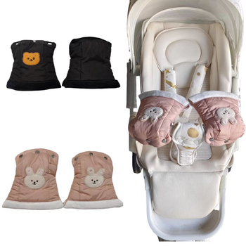 Babakocsihoz való meleg alvózsák beépített kesztyűkkel, szélvédett, poliészter anyag, töltet rost, japán stílus