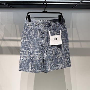 Traper kratke hlače, pamuk-denim, mikroelastičnost, korejski stil, ljeto 2025