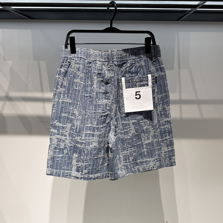 Traper kratke hlače, pamuk-denim, mikroelastičnost, korejski stil, ljeto 2025