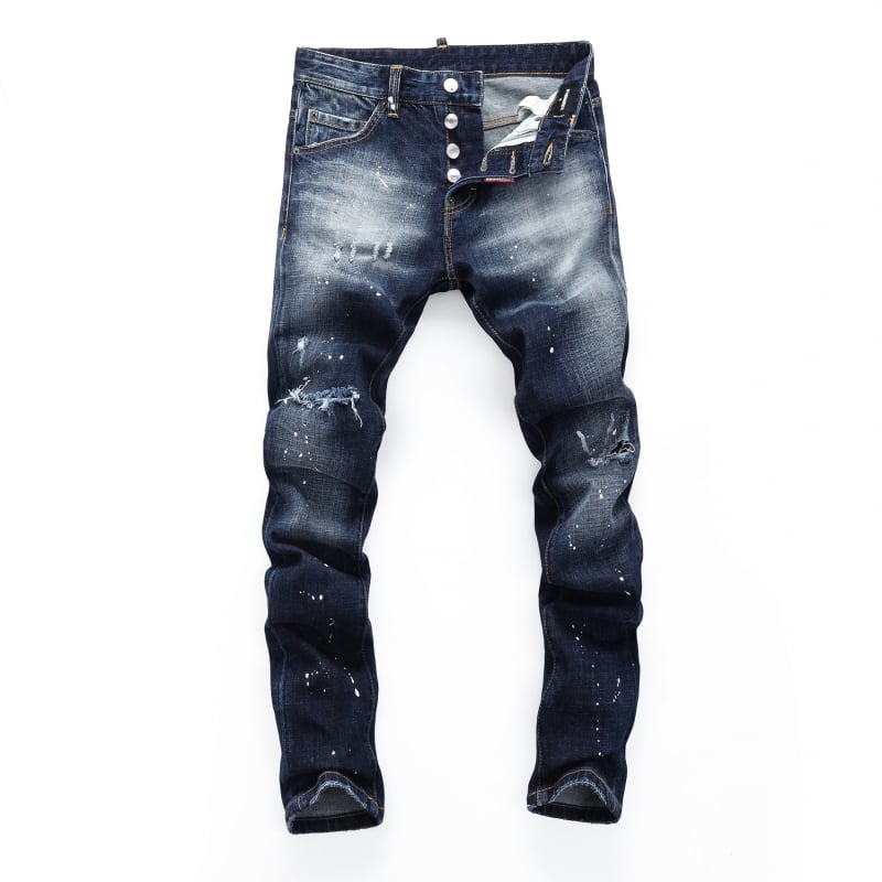 Muške slim-fit džins šorc, niski struk, 95% pamuka s mikroelastičnošću, otrgani rub