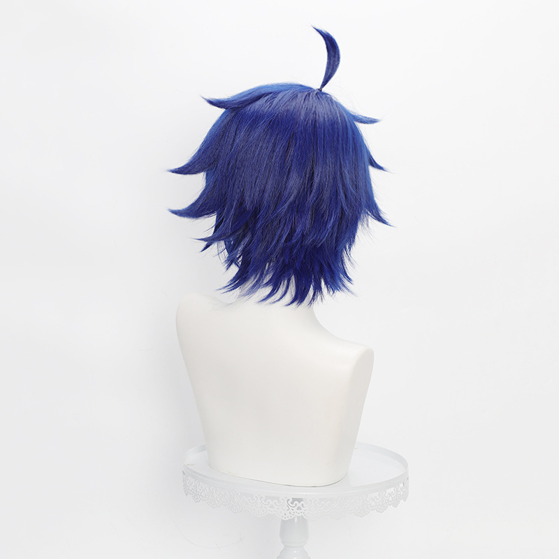 Cosplay paróka, anime stílus, hőálló rostok, mechanikus kivitelezés, festhető és göndöríthető, arcformázó hatás anime cosplayhoz