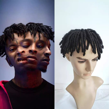 Muška perika, model 01, mehanizam izrade, može se bojiti i permati