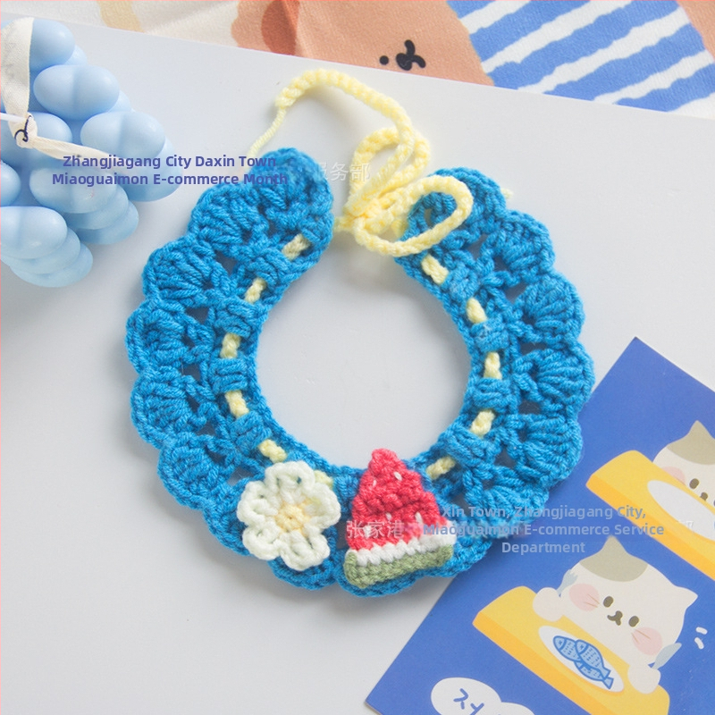 Κασκόλ από μαλλί για κατοικίδια (γάτες και μικρά σκυλιά) – γενική χρήση, τέσσερις εποχές