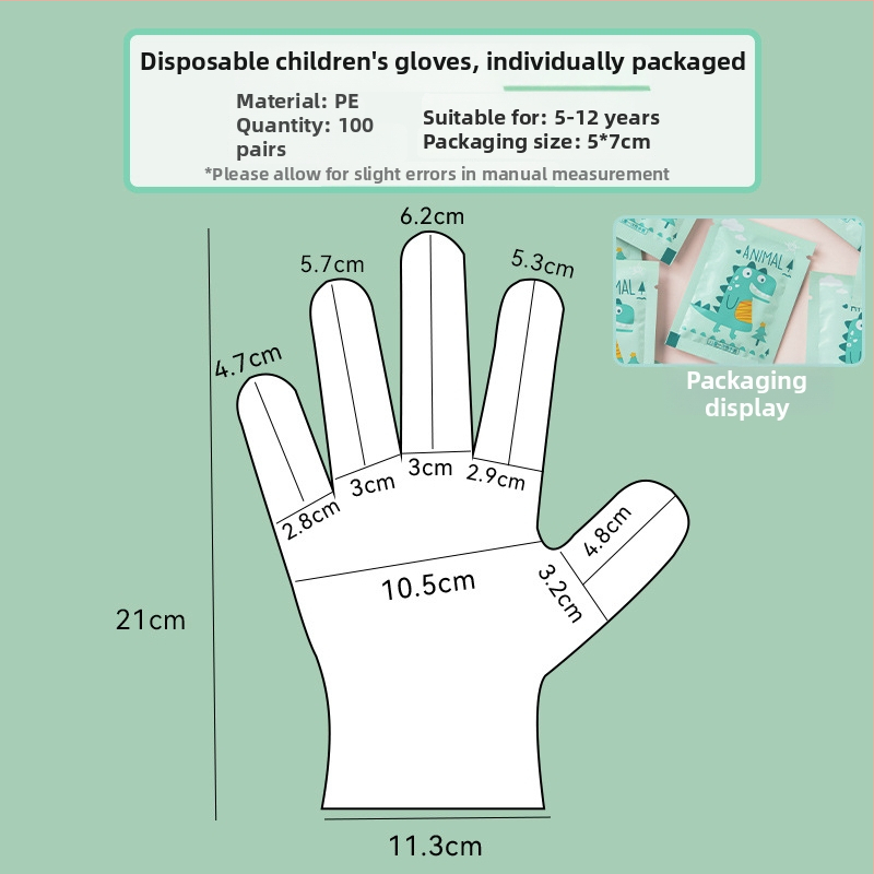 Mănuși TPE de unică folosință, de calitate alimentară, impermeabile, anti-alunecare, transparente, subțiri 0,05–0,1 mm (pentru catering, bucătărie, gătit și uz casnic)