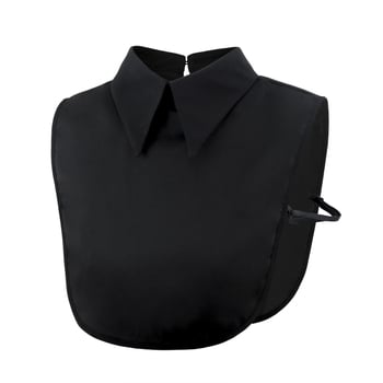 Női chiffon alapblúz csipkés, csúcsos gallérral, egy méret, 2023 tavasz