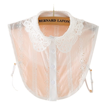 Guler fals pentru femei — material din bumbac, căptușeală din bumbac, brand Huan Ying, ambalaj independent, Primăvara 2023