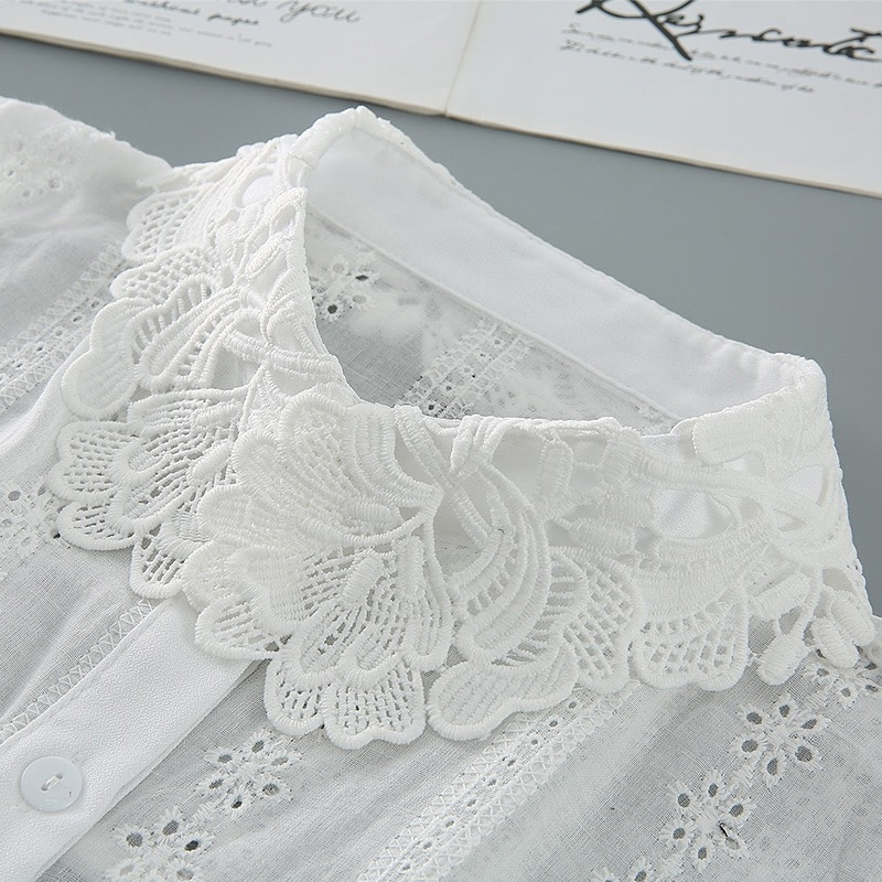 Guler fals pentru femei — material din bumbac, căptușeală din bumbac, brand Huan Ying, ambalaj independent, Primăvara 2023