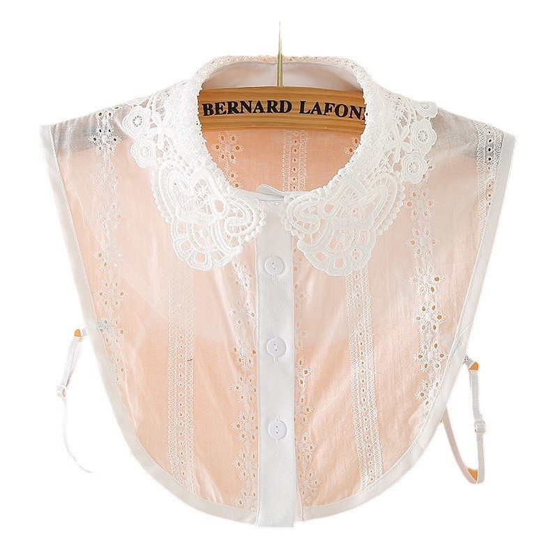 Guler fals pentru femei — material din bumbac, căptușeală din bumbac, brand Huan Ying, ambalaj independent, Primăvara 2023