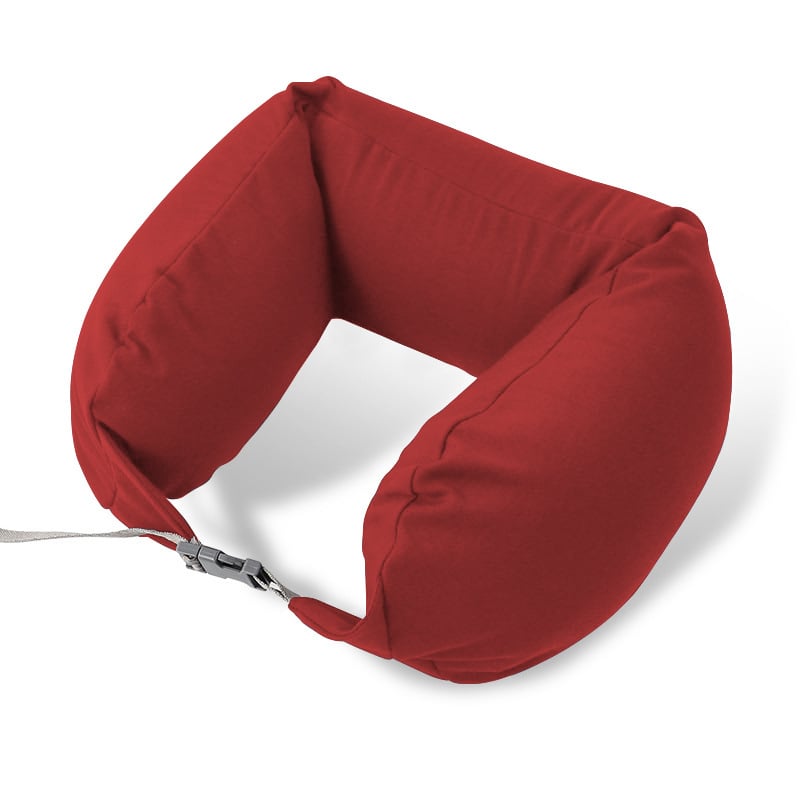 Ανατομικό μαξιλάρι αυχένα ταξιδιού σε σχήμα U με γέμισμα από κόκκους αφρού, ελαφρύ, ιαπωνικού στυλ, μοντέρνο μινιμαλιστικό σχέδιο