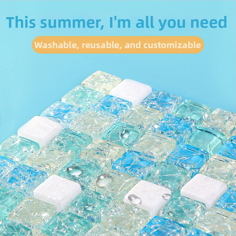 Covoraș de răcire pentru hamster – suprafață din marmură de sticlă pentru vară, accesorii pentru animale de companie