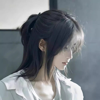 Perucă pentru bărbați cu stil coadă de lup (mullet), fibre rezistente la temperaturi înalte, mecanism de fabricație, model Dm432