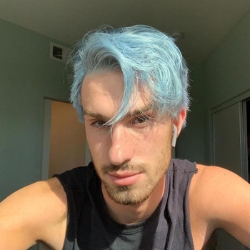 Férfi paróka DS-7462, rövid haj, magas hőmérsékletű rostok, gyártási mechanizmus, eredet Xuchang