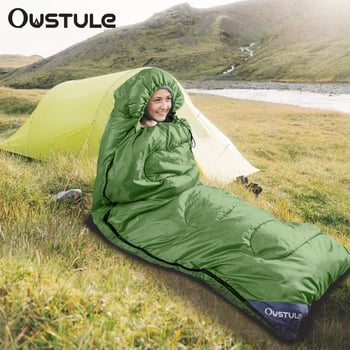 Υπαίθριος υπνόσακος, μονός αλλά συνδέεται σε διπλό, φάκελος στυλ, γέμισμα Space cotton, επένδυση Chun yafang, ύφασμα: πολυεστερικό νήμα, για ενήλικες, βάρος 1,9 kg