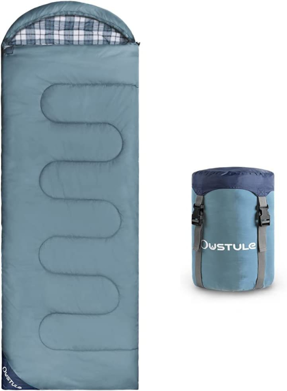 Υπαίθριος υπνόσακος, μονός αλλά συνδέεται σε διπλό, φάκελος στυλ, γέμισμα Space cotton, επένδυση Chun yafang, ύφασμα: πολυεστερικό νήμα, για ενήλικες, βάρος 1,9 kg