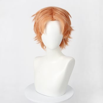 MCOSER cosplay paróka, modell WIG-765A, hőálló szálú anyagból, festhető, férfiaknak, anime karakter stílus