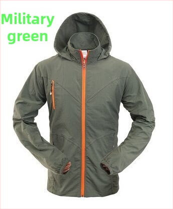 Για άνδρες και γυναίκες σετ εξωτερικού χώρου με γρήγορο στέγνωμα – διαπνέον νάιλον, αδιάβροχο και UV προστασία, μονόχρωμο σχέδιο, κατάλληλο για πεζοπορία, ορειβασία, ψάρεμα, τρέξιμο και ποδηλασία (Άνοιξη–Καλοκαίρι–Φθινόπωρο)