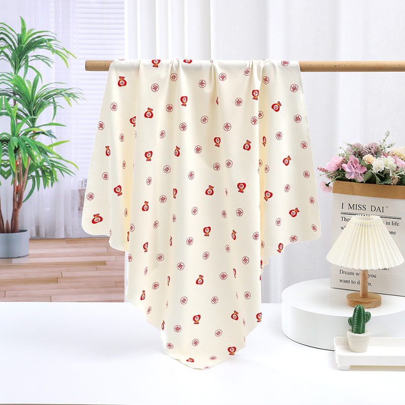 Love and Music Dječja swaddle deka od 100% pamuka - Klasa A, Uzorak životinja
