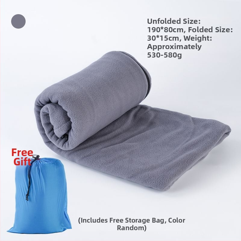 Εσωτερικός υπνόσακος φλίς, σε στυλ φακέλου, για ενήλικες, διπλής όψεως και παχυσμένος, ανθεκτικός στη βρωμιά, κατάλληλος για κάμπινγκ και ταξίδια, υλικό πολυεστέρας