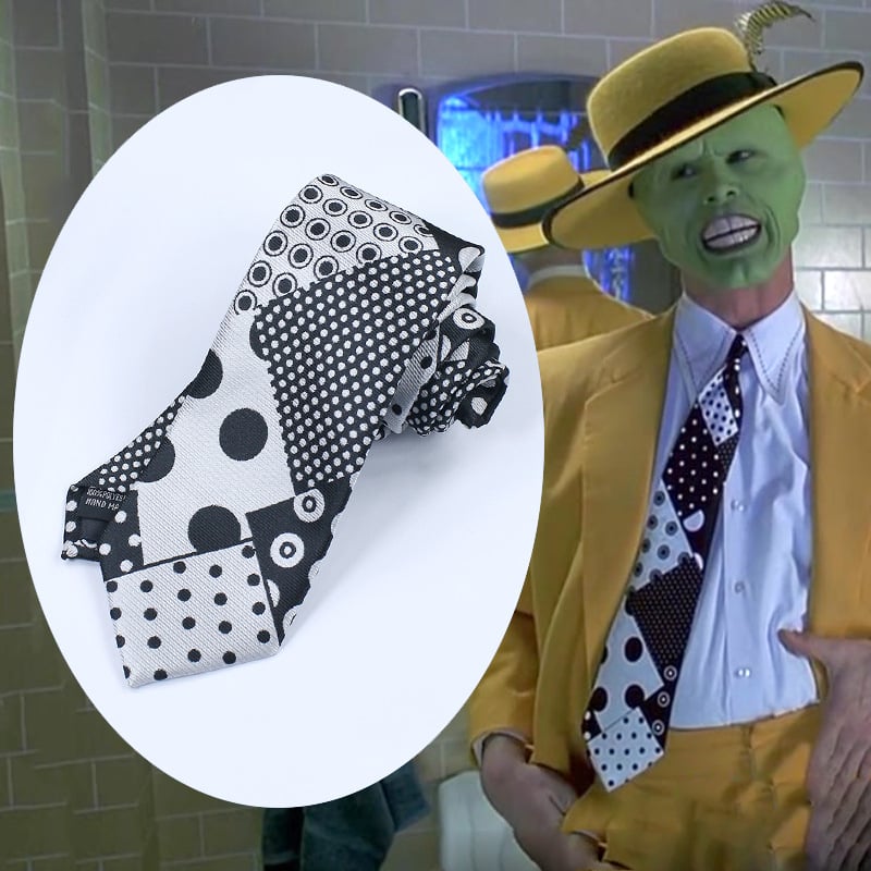 Kravata, unisex, karikaturni uzorak, geometrijski dizajn, Jacquard tkanina, poliester-saten