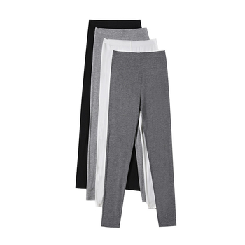 Ženske leggings od Modal vlakana, tanko, skraćena duljina, uski kroj, jednostavna boja