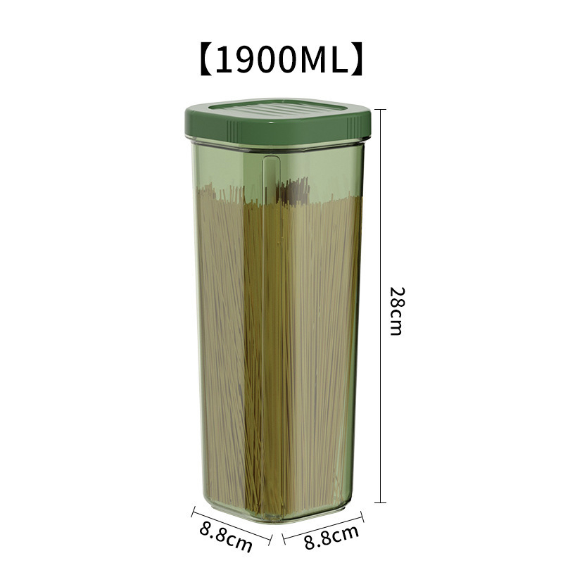 Modi Source műanyag négyszögletes élelmiszertároló, 800–1000 ml, testreszabható