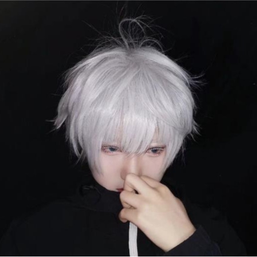 Cosplay paróka Shunting, modell k-wtw, magas hőmérséklet-álló szálak, cosplay stílus