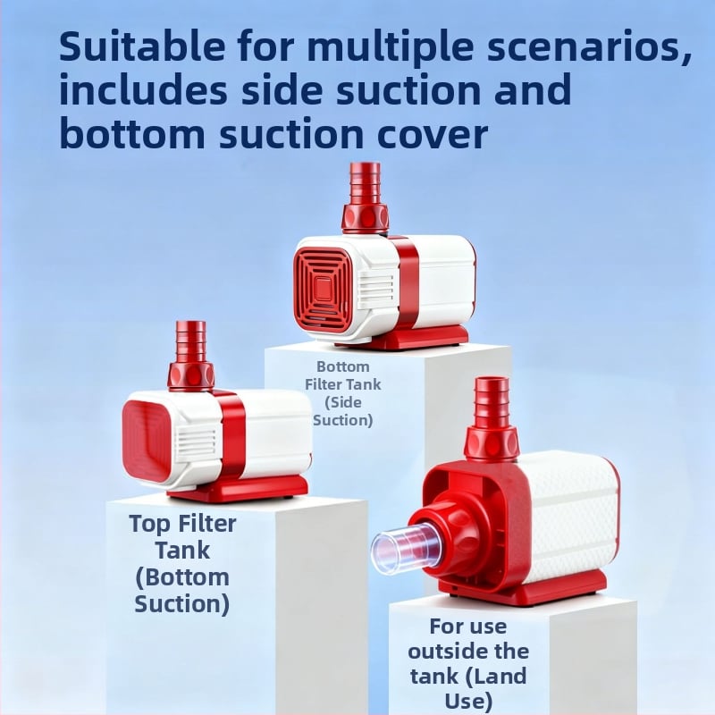 Merülő szivattyú halastóhoz AI intelligens vezérléssel és változtatható frekvenciával, keringés és szűrés, csendes működés