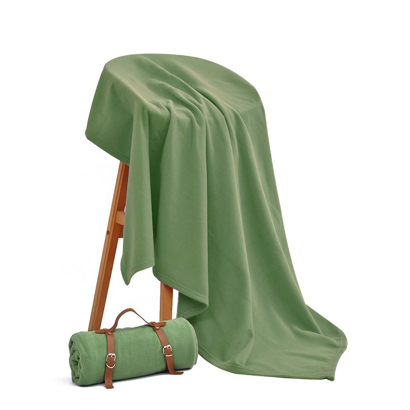 Fleece deka s geometrijskim uzorkom, poliester, 300–500 g, mogućnost tiskanja loga