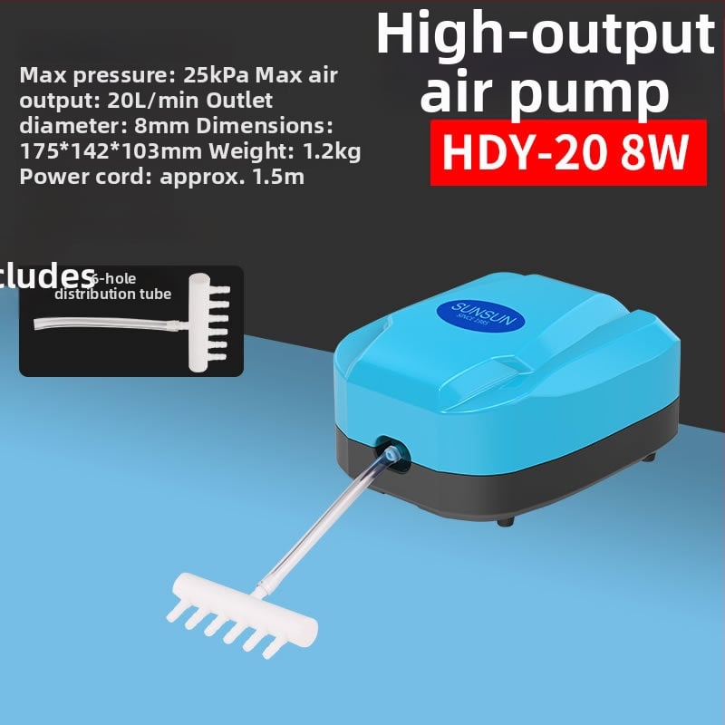 SUNSUN/Sensen elektromagnetska pumpa zraka za akvarije i ribnjake, 50 dB, AC napajanje