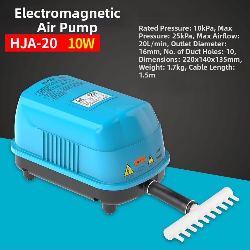 SUNSUN/Sensen elektromagnetska pumpa zraka za akvarije i ribnjake, 50 dB, AC napajanje