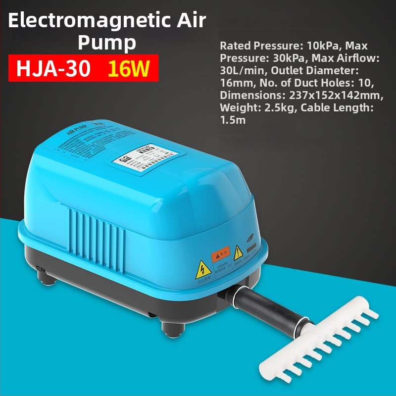 SUNSUN/Sensen elektromagnetska pumpa zraka za akvarije i ribnjake, 50 dB, AC napajanje