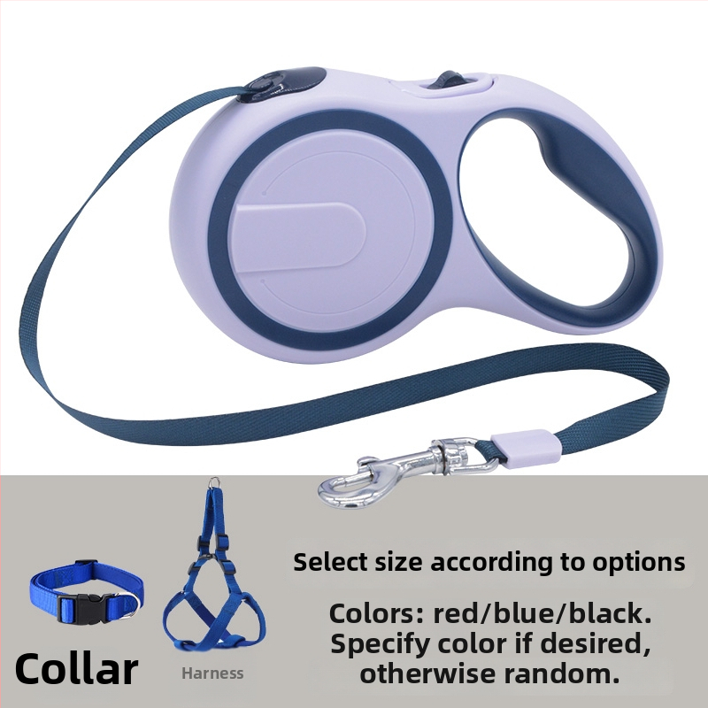 Lesă de câine telescopic automată cu frânghie retractabilă (Telescopic; Automat; Pentru câini; Frânghie)