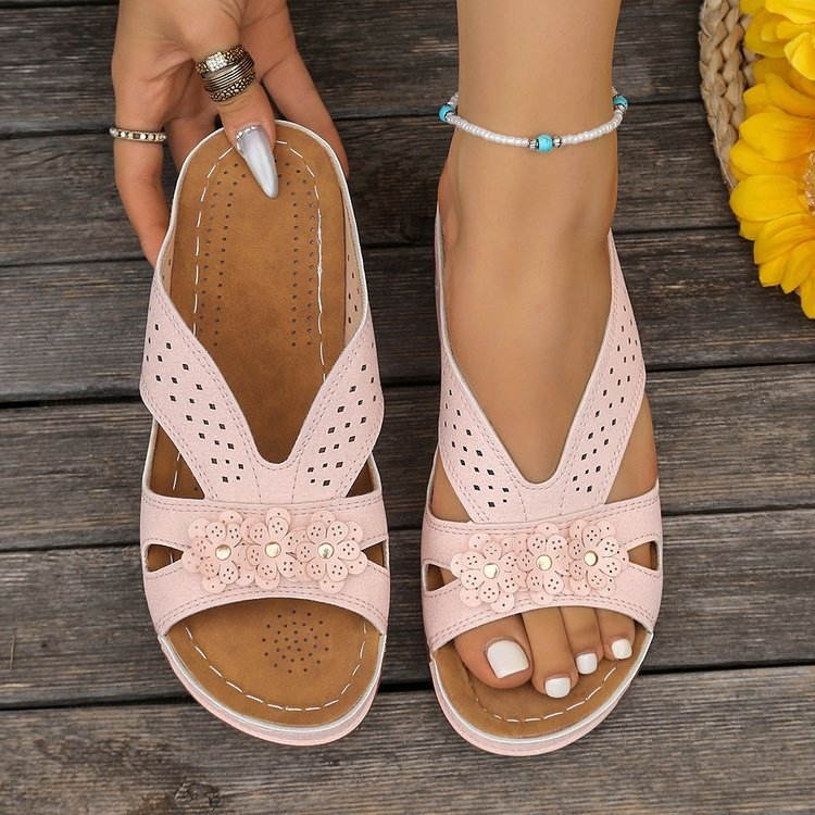 Ženske sandale s klinom, gornji dio PU, unutarnji PU, prst u obliku ribe, visina potpetice 3–5 cm