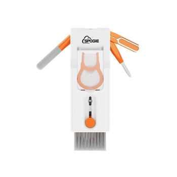 Viacúčelový čistící pero set pre klávesnicu, slúchadlá a obrazovku telefónu (Model 688, Materiál: ABS+hardware, Hmotnosť: 98 g)